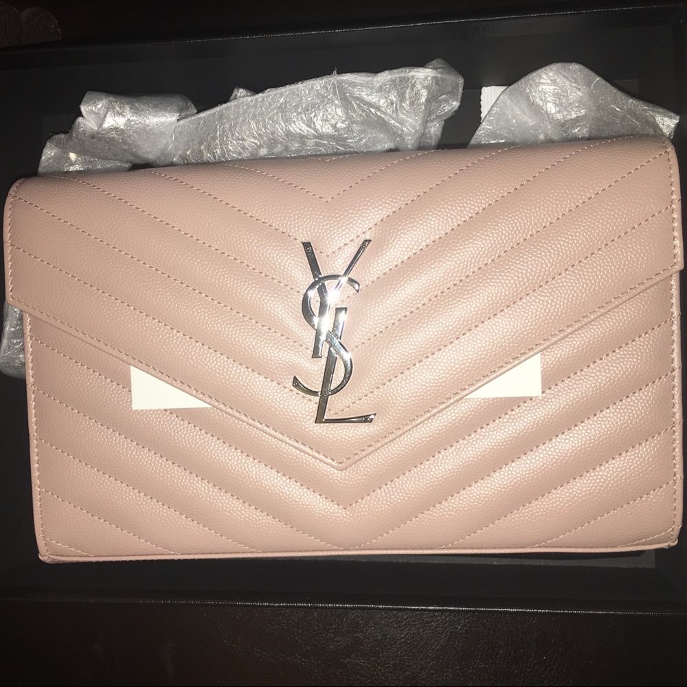 YSL monogramme mini quilted leather shoulder bag
